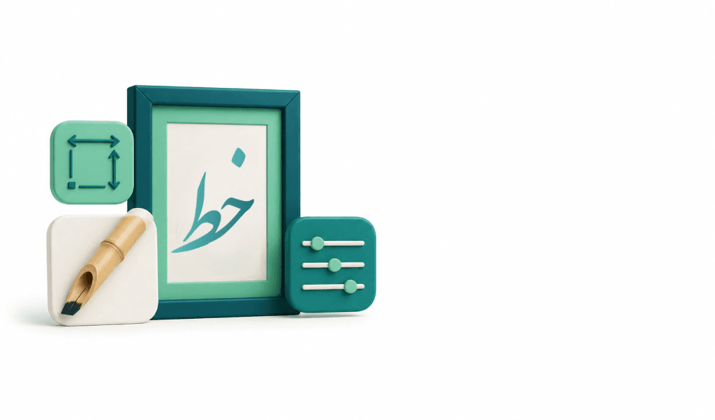 قاب خط، قلم و تنظیمات سفارش